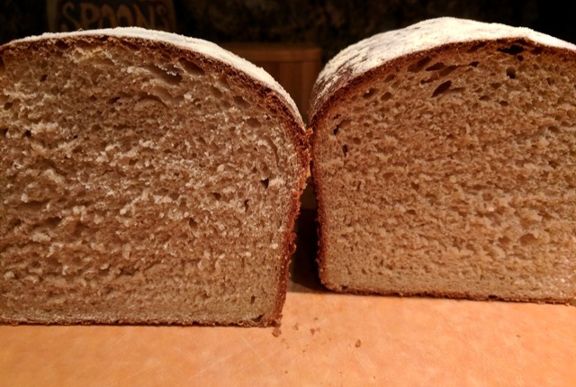 Paris Baguette and Back to bread (whole wheat sandwich bread)